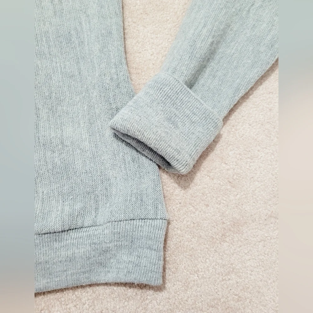 Heritage USA Men’s Cardigan Sweater Size XL Gray Wool Blend Vintage Made In USA